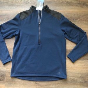 NWT REI OXT Fleece 1/2 Zip Pullover Blue Size XXL